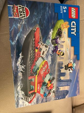 Lego City 60373 Barco de Bomberos