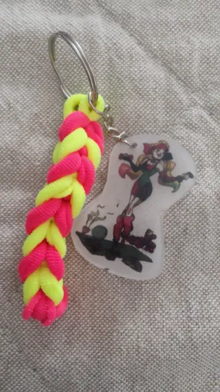 Portachiavi handmade Harley Quinn