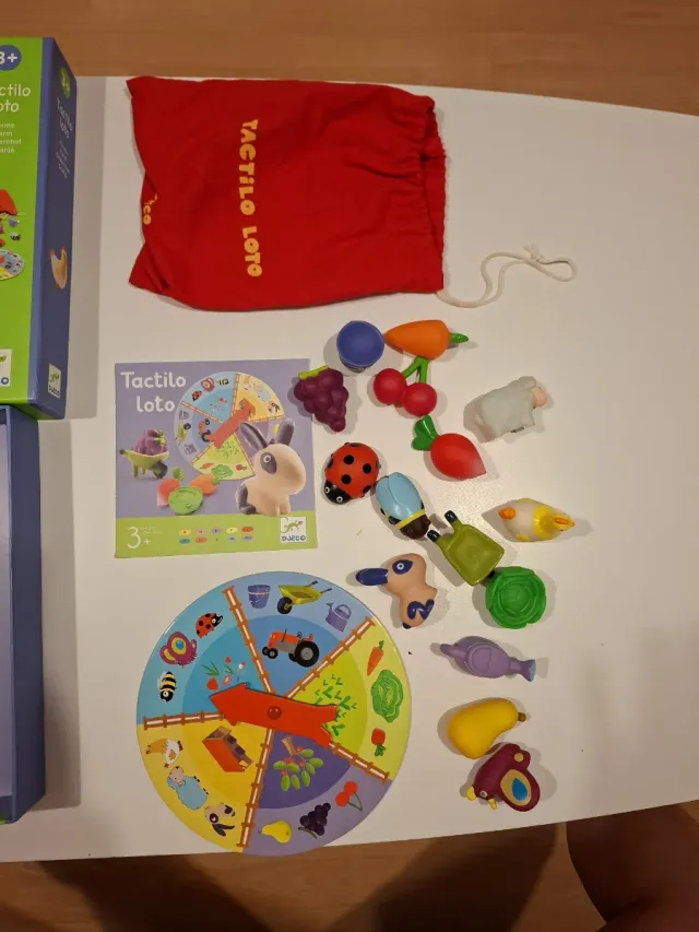 Juego Táctilo Loto Djeco 3+