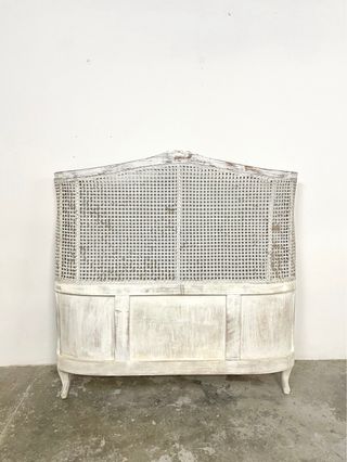 Cabecero madera y rejilla 107cm