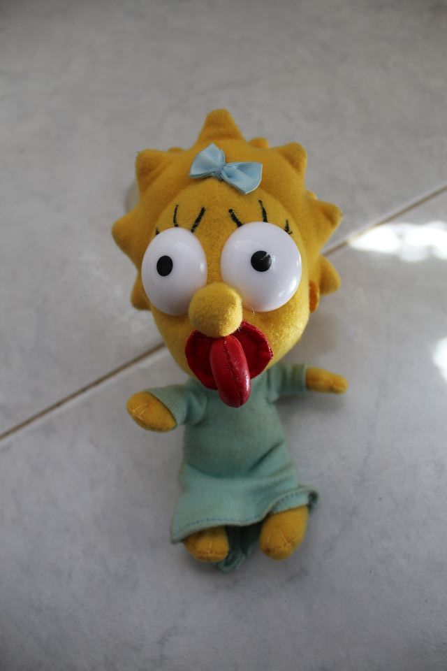 Peluche Maggie Simpson 18cm