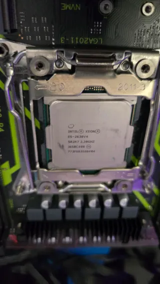 Scheda madre X99 + CPU Intel