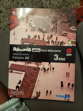 Français. Adomania, extra faux débutants. 3 ESO...