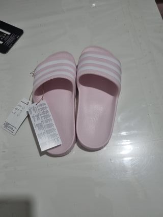 Chanclas Adidas Talla 38 Rosa