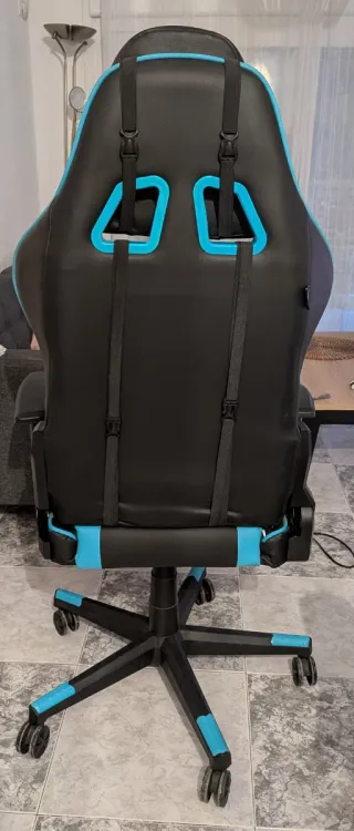 Silla Gaming Newskill Azul y Negra