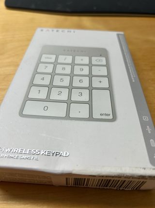 Teclado numérico SATECHI 18 teclas aluminio usb-c