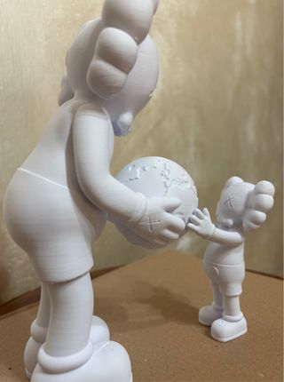Stampa 3D Kaws Promise 20cm e 5cm bambino