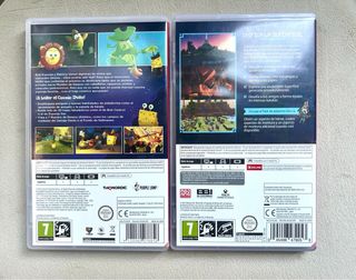 Pack Minecraft Legends y Bob Esponja Cosmic Shake