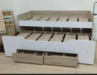 Cama nido con cajones NUEVO