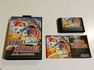 Sonic Spinball Mega Drive Sega