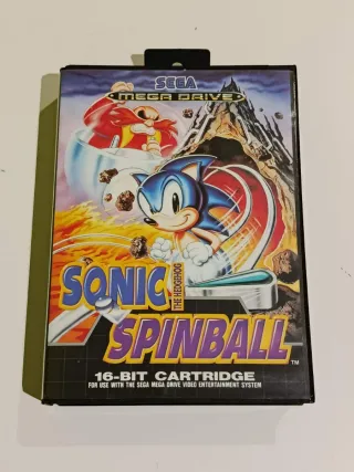 Sonic Spinball Mega Drive Sega