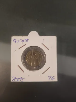 Moneda 2€ España 2005 Quijote