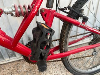 Bicicleta Junior Iron Track Roja