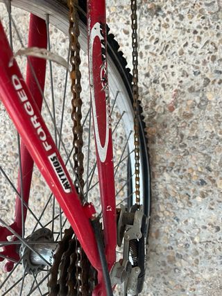 Bicicleta Junior Iron Track Roja