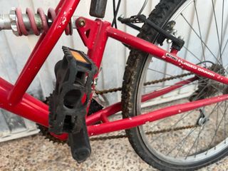 Bicicleta Junior Iron Track Roja