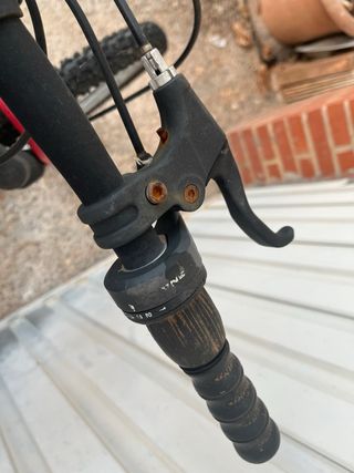 Bicicleta Junior Iron Track Roja