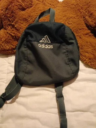 Mochila Adidas Negra y Gris