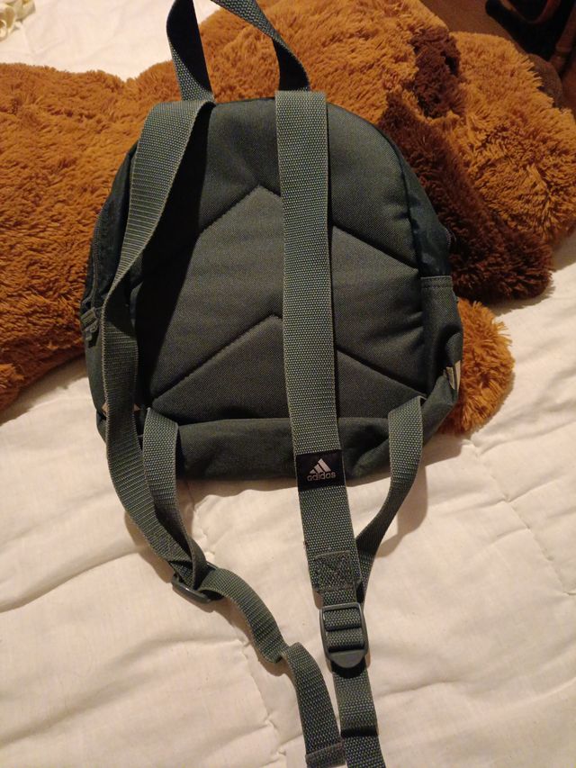 Mochila Adidas Negra y Gris