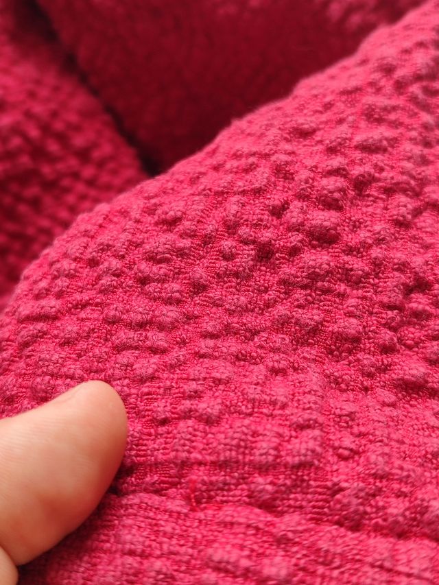 Chaqueta tweed texturizada