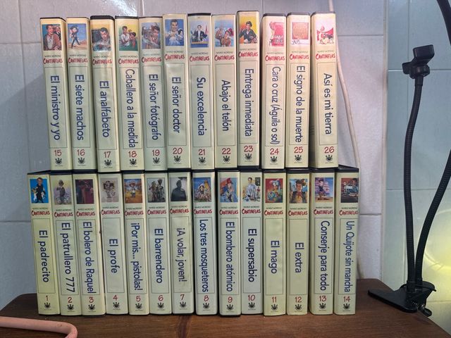 Lote 26 Películas Cantinflas VHS