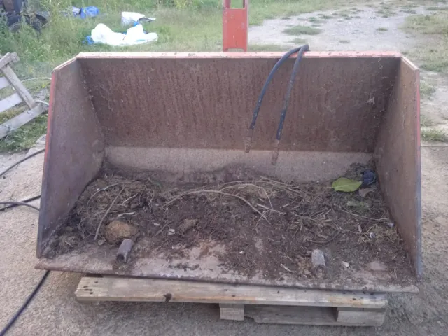 Pala tractor piston hidràulico