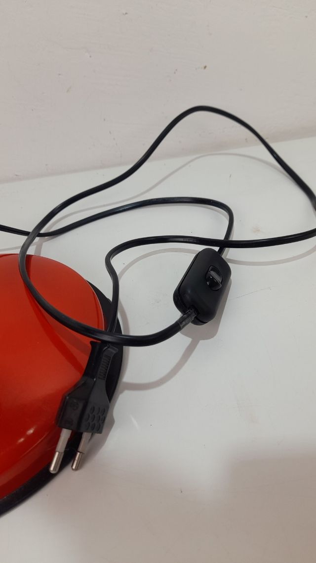 Lampada Veneta Lumi vintage rossa