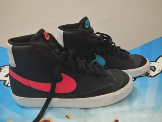 Nike Blazer Mid Zapatillas Negras Rojas