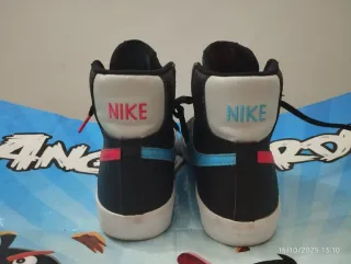 Nike Blazer Mid Zapatillas Negras Rojas