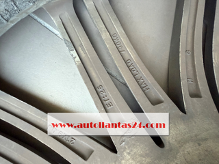 1377 KIT 4 LLANTAS PORSCHE 21 Y NEUMATICOS