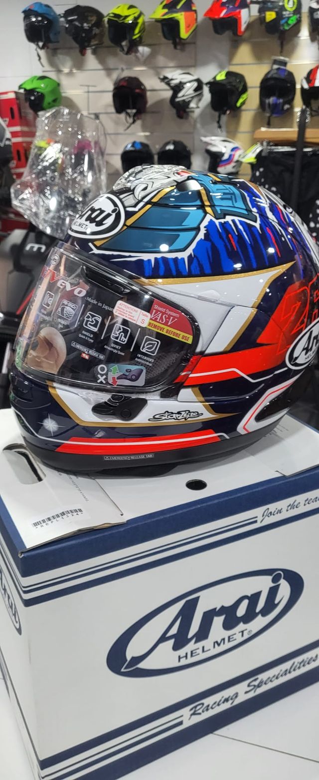 Casco Arai RX-7V Evo Dani Pedrosa Réplica