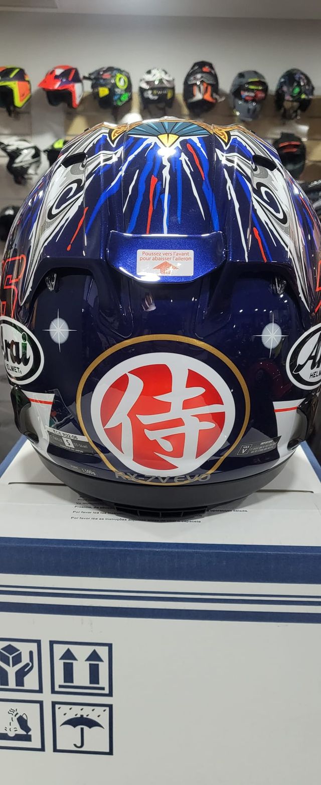 Casco Arai RX-7V Evo Dani Pedrosa Réplica