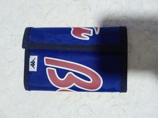 Monedero Kappa azul y rojo