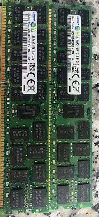 2x Samsung 32GB DDR3 14900R Módulos RAM