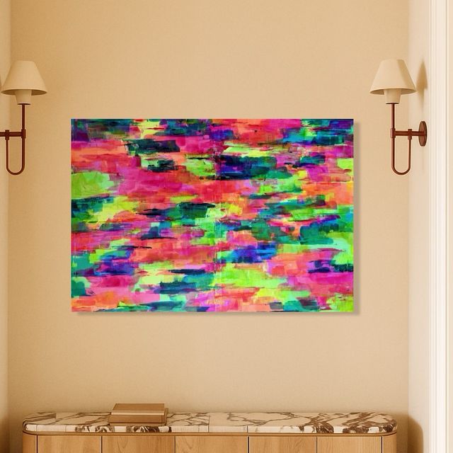 Cuadro abstracto grande decoración moderna