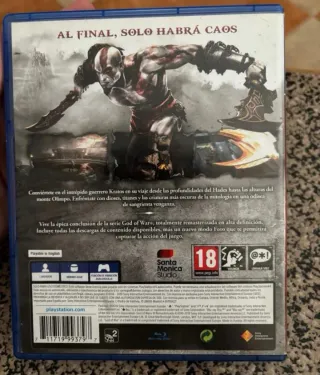 God of War 3 Remasterizado PS4