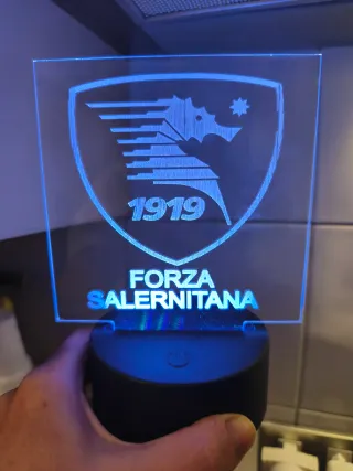 Lampada LED personalizzata Salernitana
