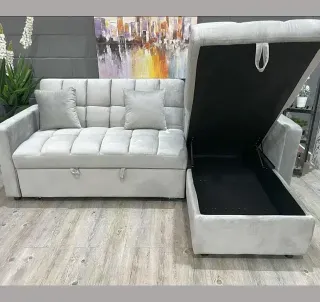 Sofá cama matrimonio chaise longue