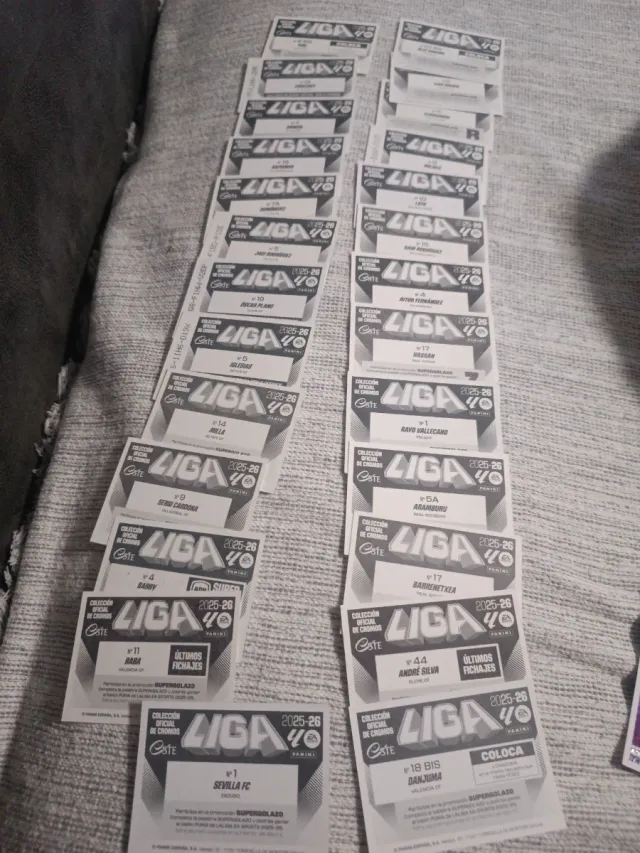 Cromos Panini LaLiga 2025-26