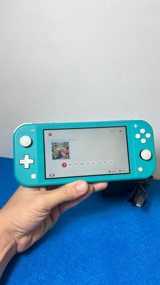 Nintendo Switch Lite Turchese + Caricatore