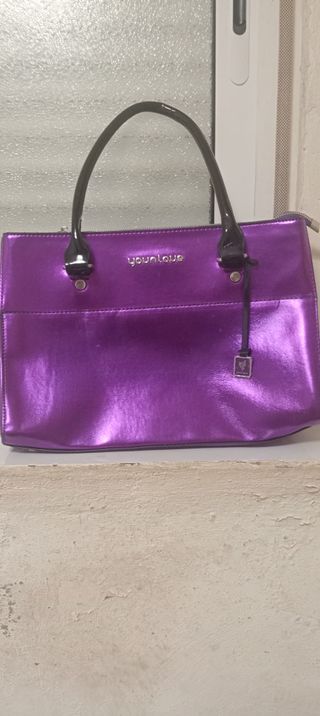 Bolso grande morado