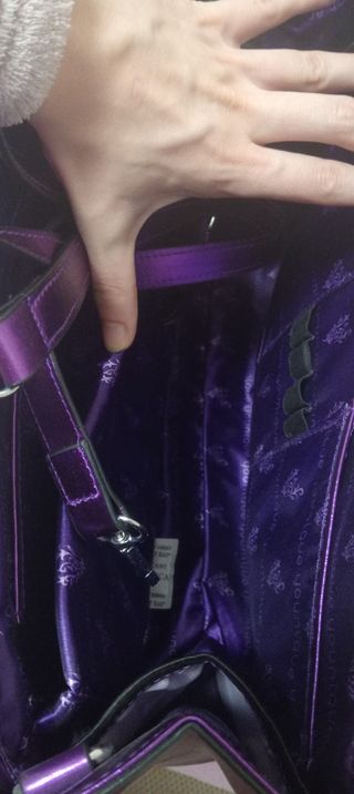 Bolso grande morado