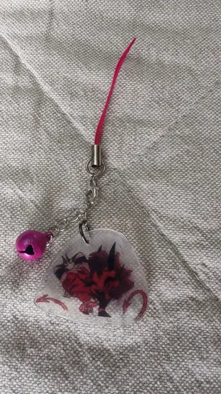 Portachiavi handmade Millie e Moxxie Helluva Boss 