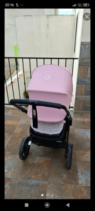 Carro Bugaboo Rosa