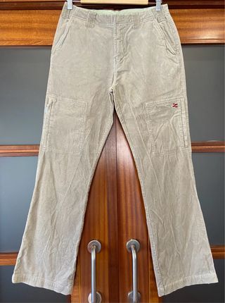 Pantalón pana Anosky beige mujer