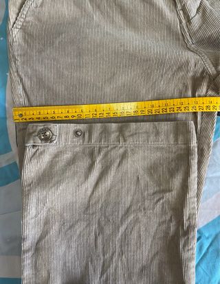 Pantalón pana Anosky beige mujer