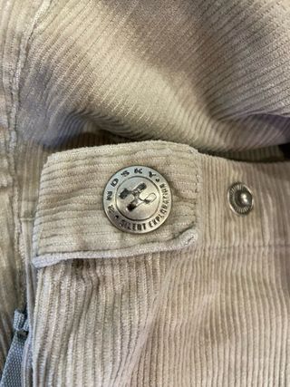 Pantalón pana Anosky beige mujer