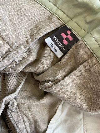 Pantalón pana Anosky beige mujer
