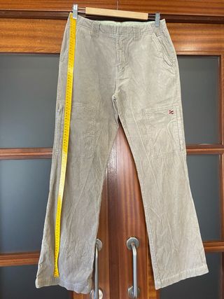 Pantalón pana Anosky beige mujer