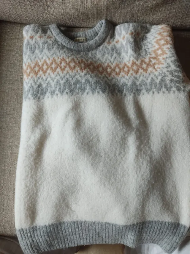 Jersey mujer estampado Fair Isle