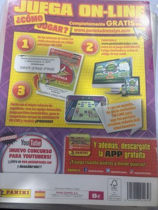 Colección Cromos Adrenalyn XL La Liga 2016-17